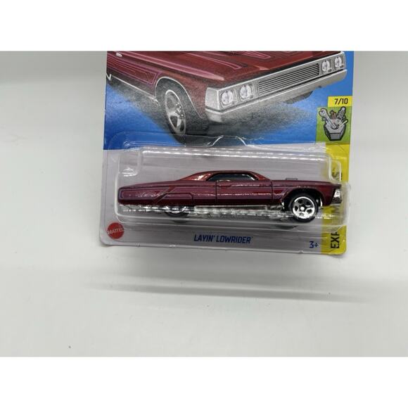 Hot Wheels Layin’ Low Rider Experimotors Series #128/250, 7/10 2021 NIP - Picture 3 of 4